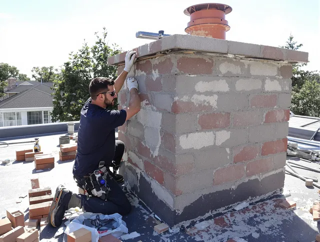 Advanced chimney repair process by Norwalk Chimney Sweep in Norwalk, CA