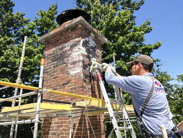 Structural chimney repair by Norwalk Chimney Sweep in Norwalk, CA